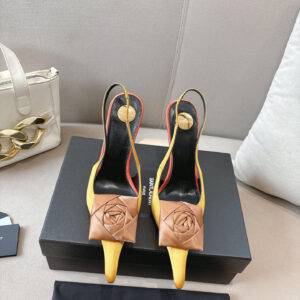 Saint Laurent 2025 Autumn/Winter Ready to Wear Flower Collection High Heels for Fashion Shows High heels: 10.5cm