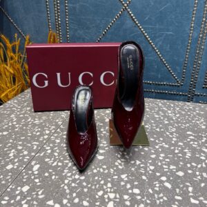 Gucci 2025 Latest Spring Summer Fashion Shows Half dragging High heels: 10.5cm