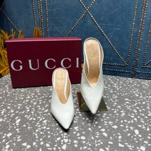 Gucci 2025 Latest Spring Summer Fashion Shows Half dragging High heels: 10.5cm