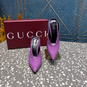 Gucci 2025 Latest Spring Summer Fashion Shows Half dragging High heels: 10.5cm