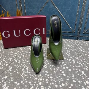 Gucci 2025 Latest Spring Summer Fashion Shows Half dragging High heels: 10.5cm
